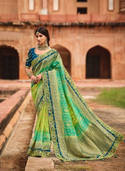 Series 4800 By Tathastu Designer Silk Wedding Saree Collection